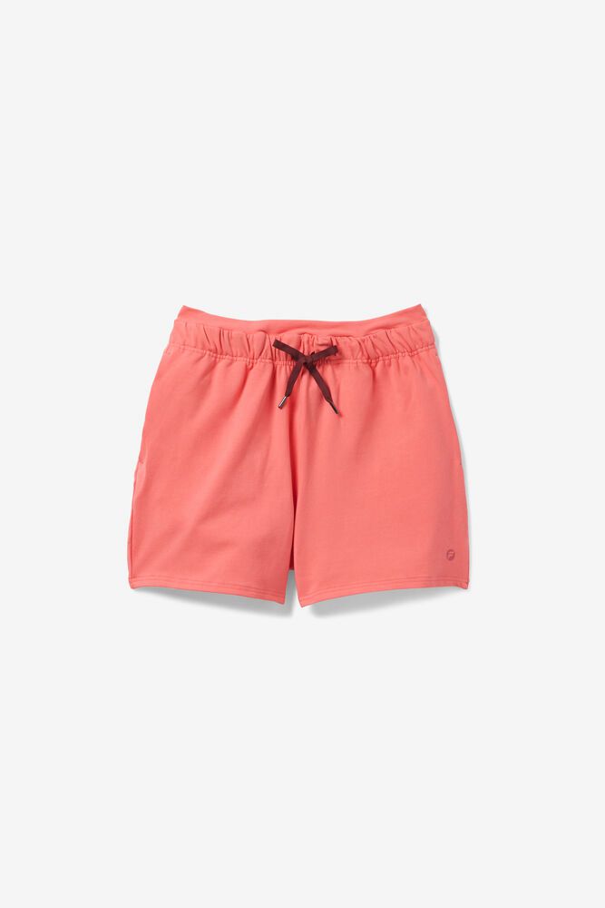 Fila Shorts Womens Orange Ready Set Cardio - Ireland 18073-VDLA